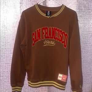 San Francisco 49ers Brown Crewneck Sweater